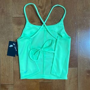 Neon Green Nike Backless Top